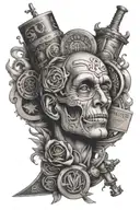 Money Maker tattoo design idea