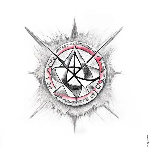 Supernatural Anti-Possession Symbol tattoo design idea