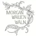 morgan wallen lyrics tattoo design idea