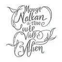 morgan wallen lyrics tattoo design idea