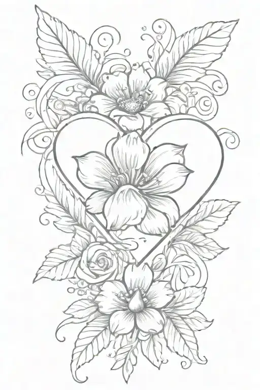A memorial tattoo of a dog paw print transformed into a delicate floral design, symbolizing eternal love and remembrance tattoo design idea