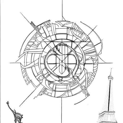 I would give all the gates of Paris for the old one in front of your courtyard. tattoo design idea