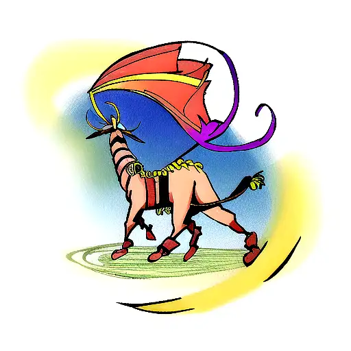 Camaleón trepando una rama tattoo design idea