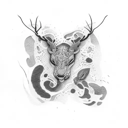 Camo tattoo design idea