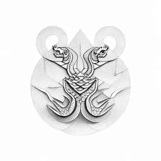 Camaleón trepando una rama tattoo design idea