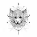 psalm 27 tattoo design idea