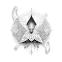 psalm 27 tattoo design idea