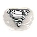 Superman logo tattoo design idea