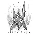 Lightning Bolt tattoo design idea