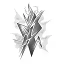 Lightning Bolt tattoo design idea