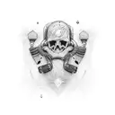 EVERY THING HAPPENS FOR A REASON tattoo design idea