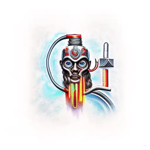 electrician mayas thor viking tattoo design idea