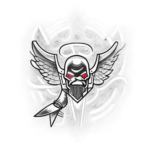 electrician mayas thor viking tattoo design idea