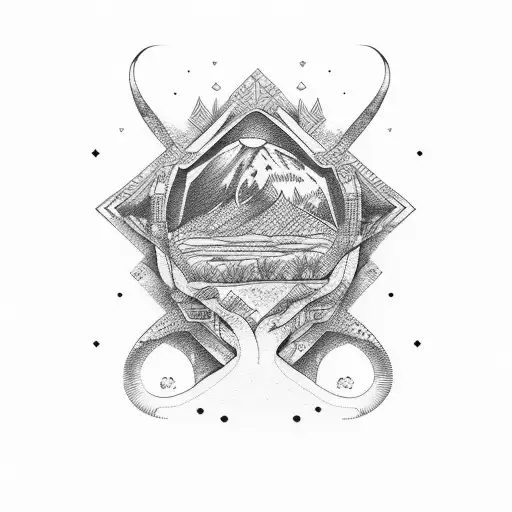 kilimanjaro  tattoo design idea