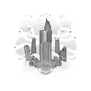 Los Angeles with Downtown LA tattoo design idea
