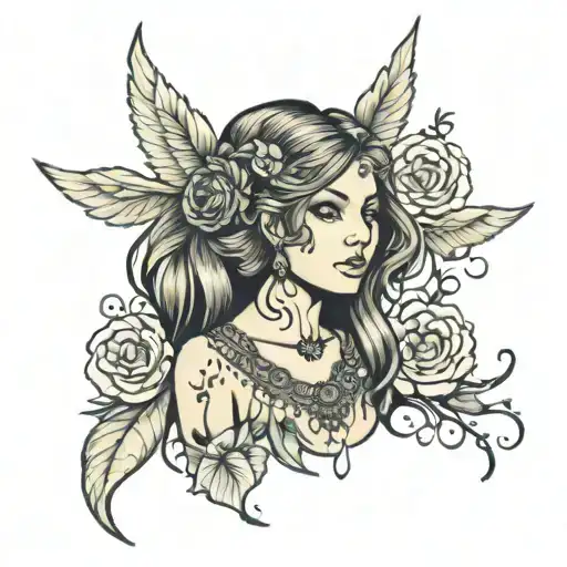 Janis Your Spirit is my guide tattoo design idea