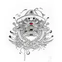 luffy  tattoo design idea