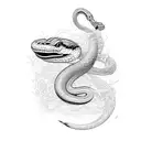 snake; sword tattoo design idea