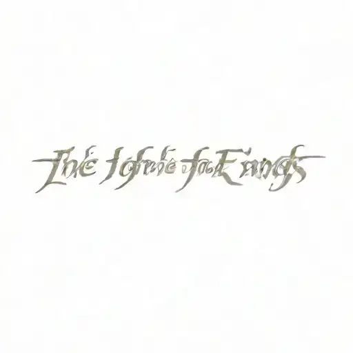 the lord of the rings,"not all who wander are lost", forearm tattoo design idea