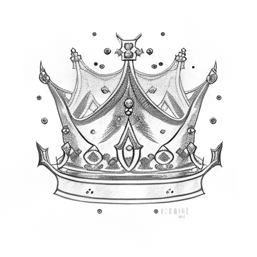 Three crowns  tattoo design idea