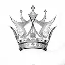 Three King's Crown tattoo design idea