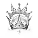 Three crowns  tattoo design idea