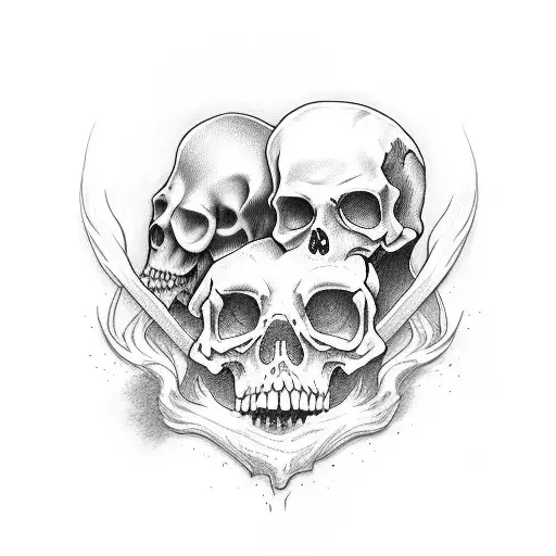 Grim Reaper tattoo design idea