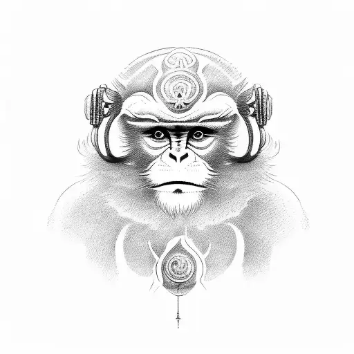 three monkeys,  Mizaru, seeing no evil; Kikazaru,hearing no evil; Iwazaru,  tattoo design idea
