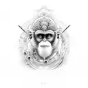three monkeys,  Mizaru, seeing no evil; Kikazaru,hearing no evil; Iwazaru,  tattoo design idea
