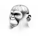 three monkeys,  Mizaru, seeing no evil; Kikazaru,hearing no evil; Iwazaru,  tattoo design idea