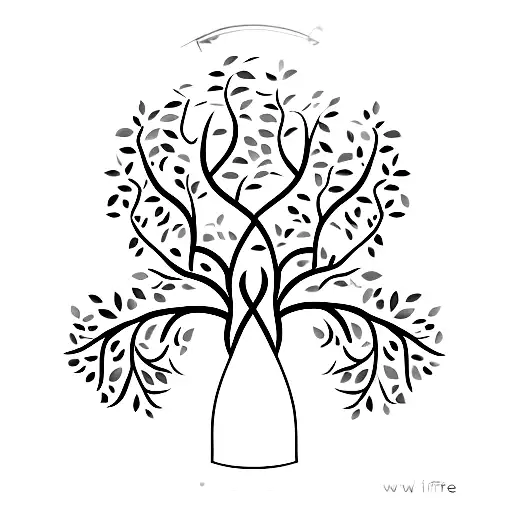 Tree of Life breast cancer, family, army tattoo design idea