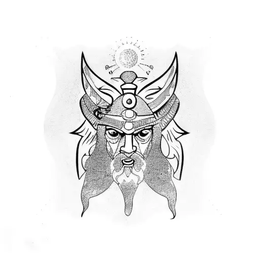 Zeus tattoo design idea