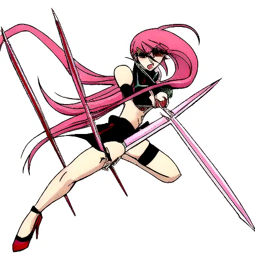 stiletto razor tattoo design idea