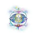 Pisces Libra Sagittarius  tattoo design idea