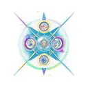 Pisces Libra Sagittarius  tattoo design idea