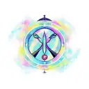 Pisces Libra Sagittarius  tattoo design idea