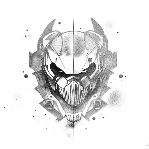 teen wolf tattoo design idea