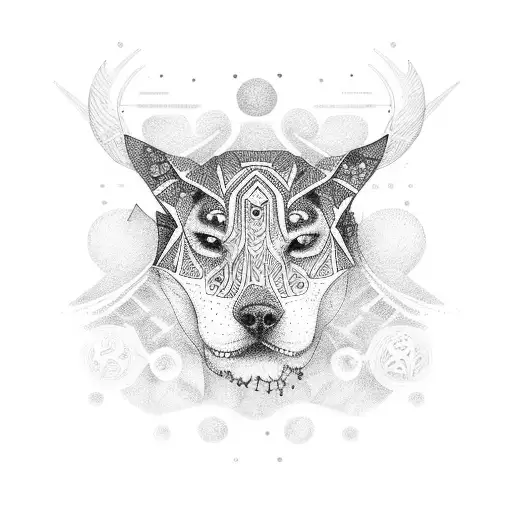 rave tattoo design idea