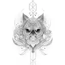 rave tattoo design idea