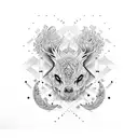 rave tattoo design idea