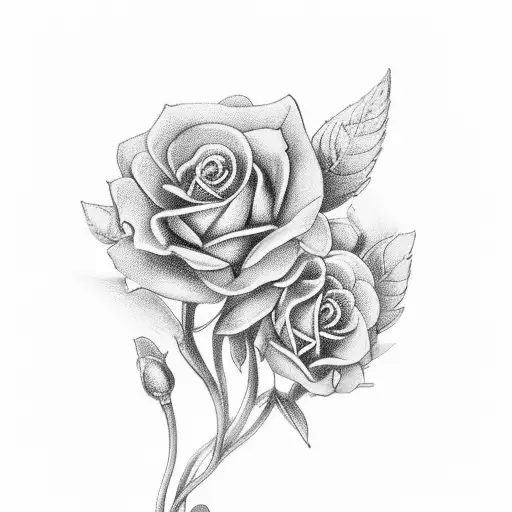 bracelet florale avec feuillage et 3 dates de naissances : 26 novembre 2006 , 20 février 2010 , 14 décembre 2012 tattoo design idea