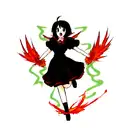 Phoenix Black ando red tattoo design idea