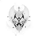 CHOSEN ONE tattoo design idea