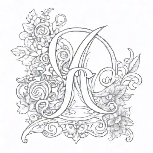 first name Oscar I would like it to be written in a discreet, stylish and refined old alphabet. with a divine spear tattoo design idea