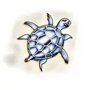 Turtle tattoo design idea
