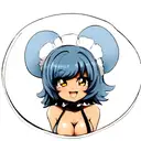 black chick tattoo design idea