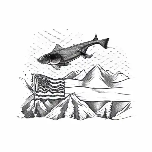 Colorado flag C tattoo design idea