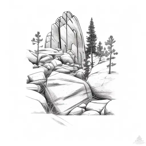 Boulder flatirons  tattoo design idea
