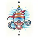 Michigan and colorado tattoo design idea