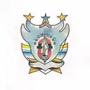 Michigan and colorado tattoo design idea